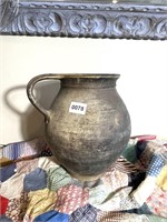 Antique Terracotta Pot with one handle