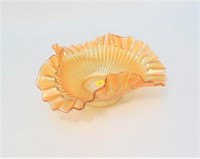 10" fluted carnival dish