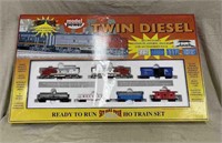 Model Power Twin Diesel Ho Scale Train Set