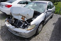 2001 SILVER HONDA ACCORD LX