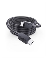 Anker 310 USB-C to USB-C Cable (2pack, 6ft, 240W