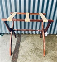 Antique Wooden Luggage Rack