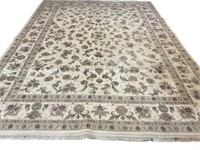 Large room size hand knotted carpet