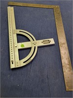 Square and Steele Protractor