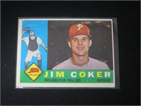 1960 TOPPS #438 JIM COKER PHILLIES