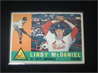 1960 TOPPS #195 LINDY MCDANIEL CARDINALS