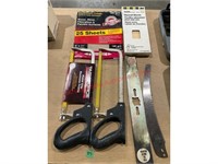 Sandpaper, Hacksaws & Mower Blade