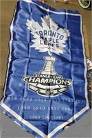 3'x5" NHL Toronto Maple Leafs Victory Banner Flag