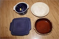 4 CASSEROLE AND BAKING DISHES