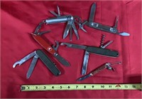 Multi-Blade Folding Knives