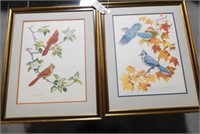 Lot # 3924 - (2) signed bird prints by Albert