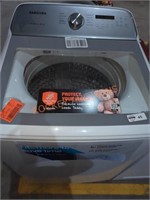 White Samsung Electric Top Load Washer