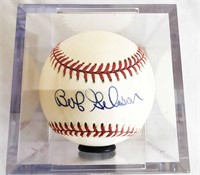 Bob Gibson Autographed Baseball 1993 Signed &