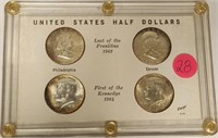 278 - US HALF DOLLARS COIN SET (28)