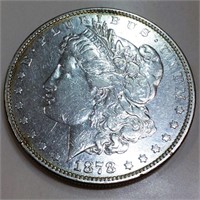 1878 8TF Morgan Silver Dollar High Grade