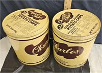 2 charles chips tins