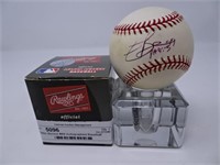 Eddie Bonine Autographed Baseball