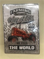 Farming way of life sign