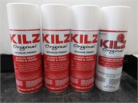 4 Kilz White Oil Based Stain Blocker Spray