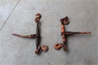 (2) Ratcheting Chain Binders