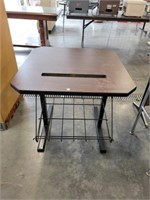 Pressed Wood Topped Printer Table