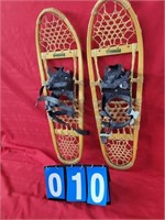 wood snow shoes