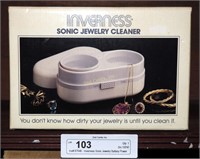 Inverness Sonic Jewelry Battery Power Cleaner
