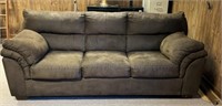 Microfiber 3 Cushion Sofa