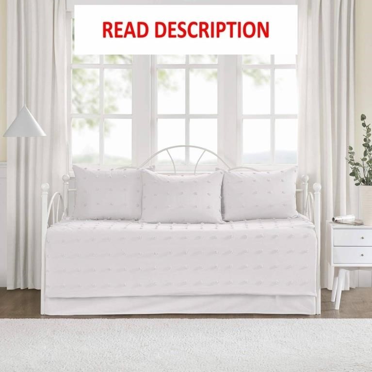 Brooklyn Cotton Daybed Cover Ivory 39x75