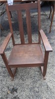 Vintage Wood Rocker - Good Shape