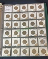 Coins - Jefferson nickel collection, 84 different