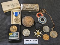 War Medals, Coins, Historical Pieces, etc.