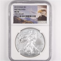2017-(W) Silver Eagle NGC MS70