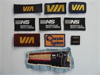 10 railroad patches