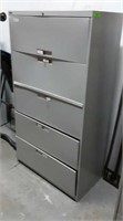 5 Drawer Artopex Lateral Filing Cabinet Z6A