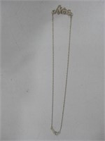 10k Gold Necklace Pendant Hallmarked