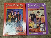 TWO NEW KIDS ON THE BLOCK GIANT POSTER PUZZLES