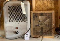 Electric Heater & Fan
