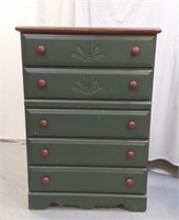 5 DRAWER CHEST OF DRAWERS