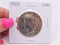 1923 PEACE Silver $1 UNCirculated Dollar Coin
