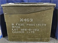 Ammo Box w/ 2 Batteries As Is