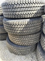 Set of 4 Bridgestone Dueler A/T tires 265/ 70R17