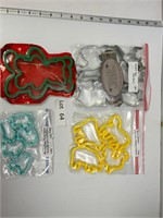 Lot of Cookie Cutters Animals