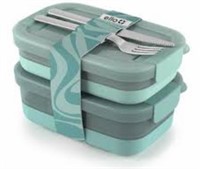 Ello 2-Pack Lunch Stack Food Storage Container