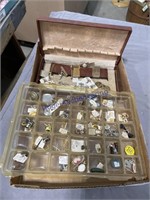 ASSORTED JEWELRY, MONEY CLIPS, MINIATURES