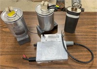 (2) EPCOS Capacitors, Micro Inverter, Mallory