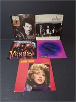 1985 & 86 Vinyl Records (45/7") Set of 5, 1985