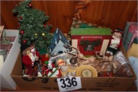 Box Lot Christmas Decorations