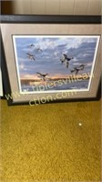 “Return to Hay Bale” duck print signed and