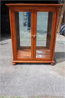 China Cabinet Glass Shelves 56"T 44.5"W 16"D